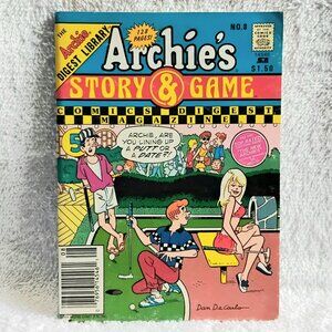5/$20 1988 Archie's Story & Game Comics Digest Magazine No. 8!!
